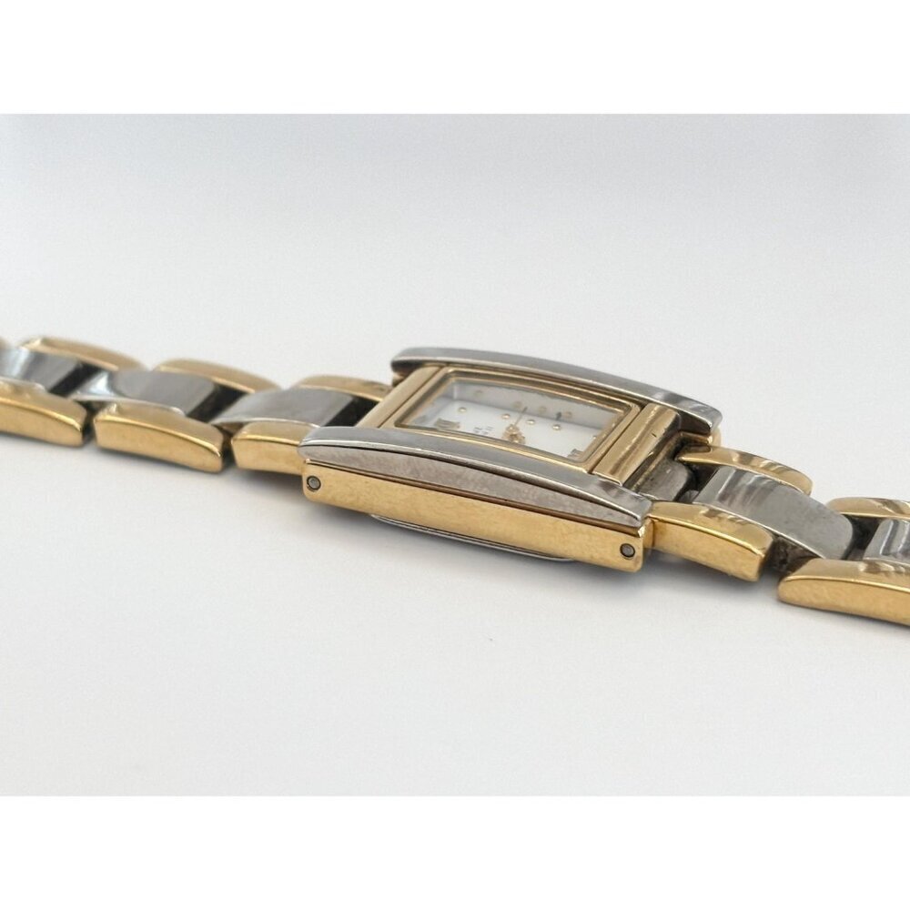 Anne Klein II Dual Toned 10/4549 Bracelet Vintage Wristwatch - 17mm - WORKS! - Picture 4 of 14